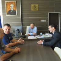 Кметът се срещна с новия президент на Българската федерация по борба