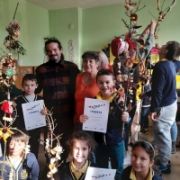 Лесовъди от ДЛС „Росица“ – Севлиево и СЦДП проведоха коледни горски занимания с ученици от ОУ „Стефан Пешев“