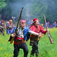 Зрелищна възстановка в местността Боаза край севлиевското село Кръвеник пресъздаде избухването на Априлското въстание в Централен балкан